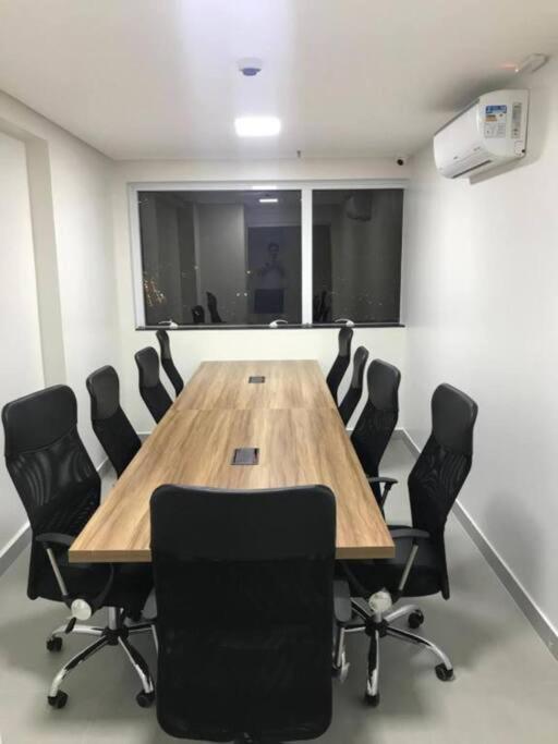 Apartamento H-flat Mobiliado Parque Flamboyant, Goiania, Garagem 
